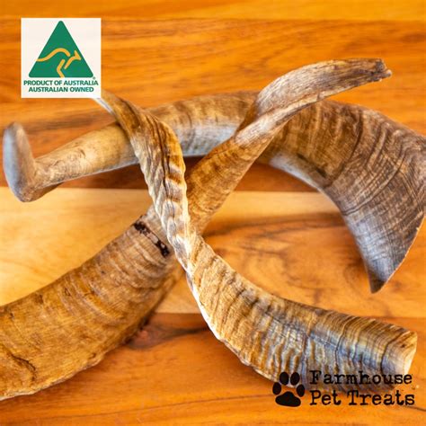 Goat Horn Small Farmhouse Pet Treats All Natural Australian Made
