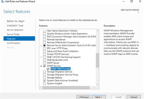 Установка и настройка службы Snmp в Windows Server и Windows 1011