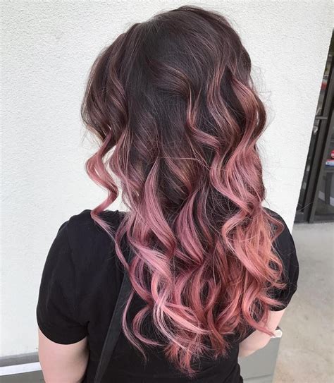 33 Trendy Ombre Hair Color Ideas Of 2019 In 2020 Hair Color Rose Gold