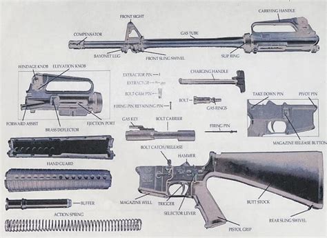 M16a2 Parts Diagram