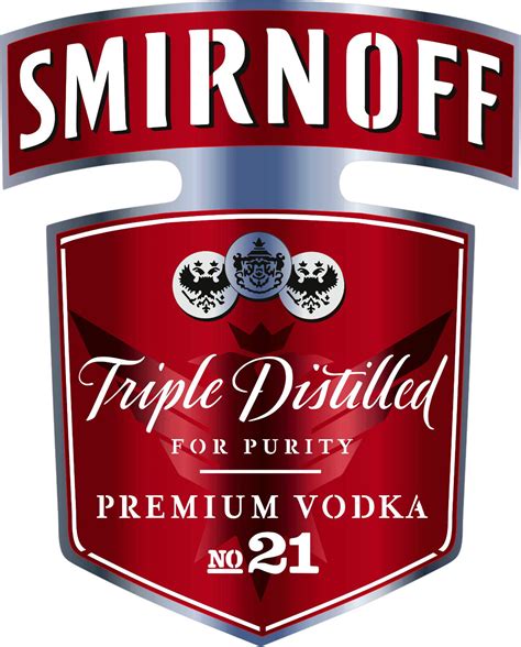 New Smirnoff Vodka Bottle Red Label Airbrush Stencil Template Step By