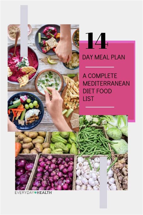 Mediterranean Diet Meal Plan Pdf Best Culinary And Food