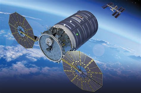 Orbital Atk Readies Cygnus Cargo Ship For Return To Flight Reveals Mission Patch Collectspace
