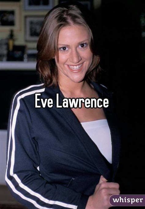 eve lawrence