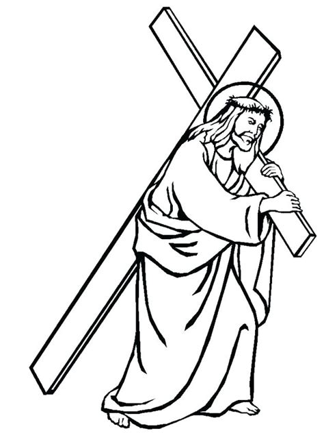 Jesus walks on water coloring sheet. Jesus Died On The Cross Coloring Page at GetColorings.com ...