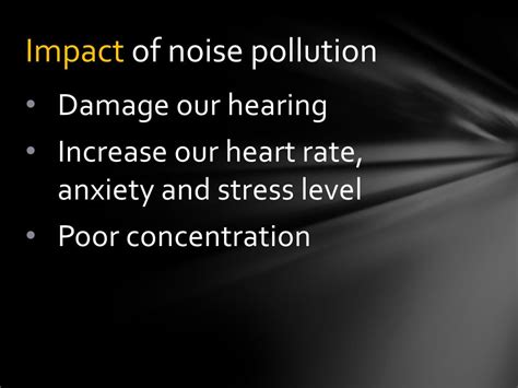 Ppt Noise Pollution Powerpoint Presentation Free Download Id2239950
