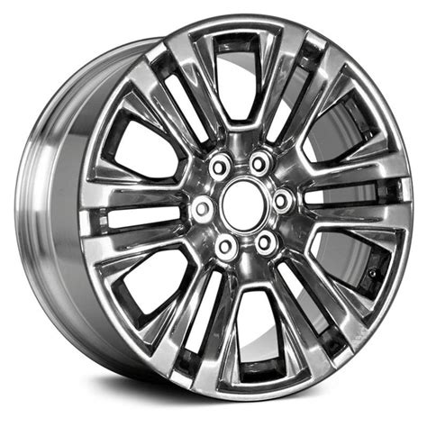 Aluminum Wheel Rim 20 Inch Oem Taking Off For Chevy Silverado 1500 2019