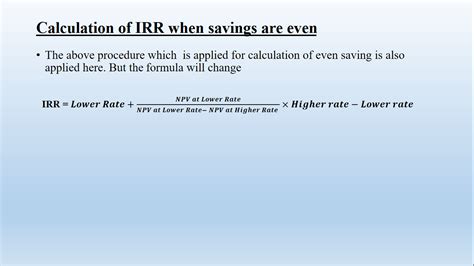 How To Calculate Irr By Trial And Error Method Haiper
