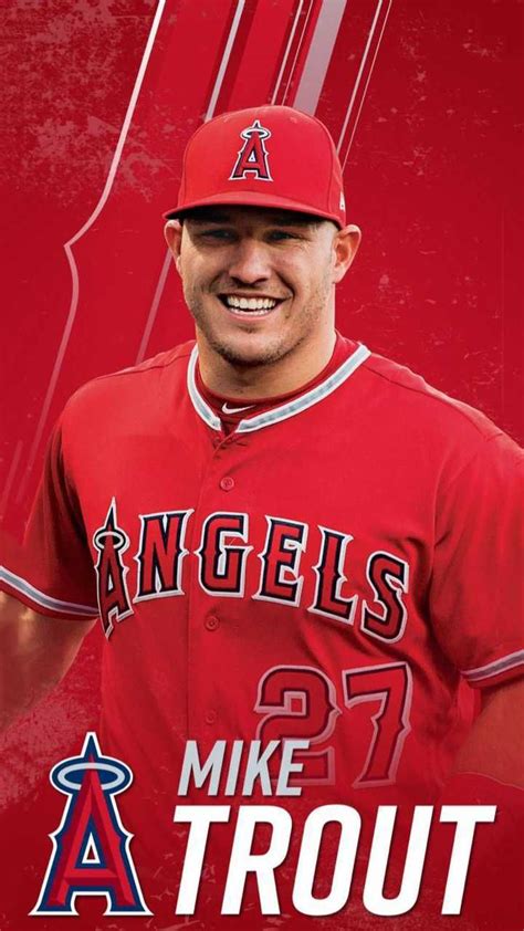 Mike Trout Wallpapers Discover More Angels Baseball Los Angeles Angels Major League Baseball