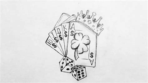 Playing Card Drawings Printable Cards