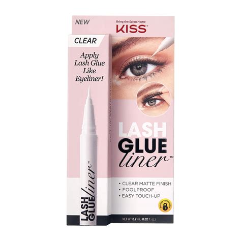 Kiss Lash Glue Liner Clear In 2021 Kiss Lashes Lash Glue Lashes