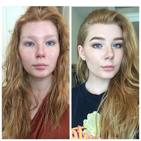Girls Show How Their No Makeup Makeup Changed Their Face Makeup Vs
