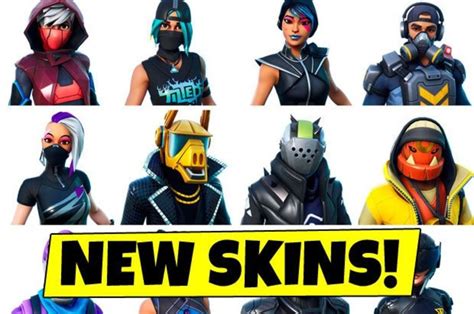 Fortnite's patch v8.10 is arriving today and data miners have uncovered a bunch of new skins and emotes in the updated game files. Fortnite Season 10 Leaked Skins: 10.0 Update reveals new ...