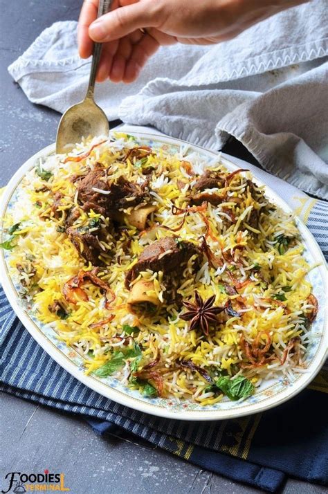 Easy Mutton Biryani Recipe Indian Mutton Biryani In Oven Video