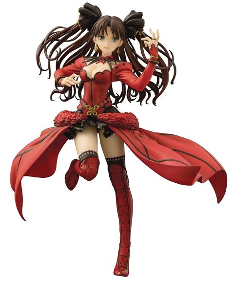 Fategrand Order Tohsaka Rin 18 Collectible Pvc Figure Formal Craft Easy