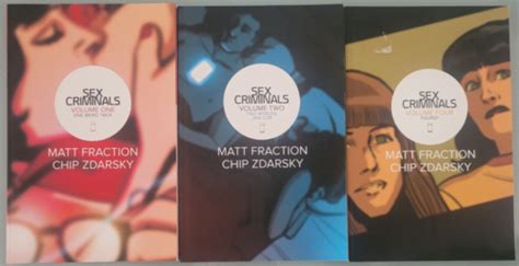 Sex Criminals Tpb Volume 1 2 4 Image Comics 2014 Matt Fraction Set Of 3 Books Ebay