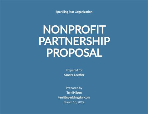 23 Free Non Profit Proposal Templates Edit And Download