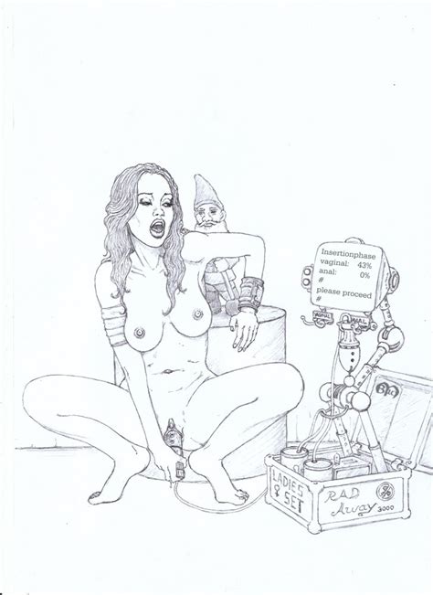 Rule 34 1girls Benmorbez Breasts Clitoris Computer Screen Curvy Dildo