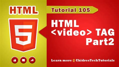 HTML5 Video Tag How To Use HTML5 Video Tag And Its Attributes Part 2