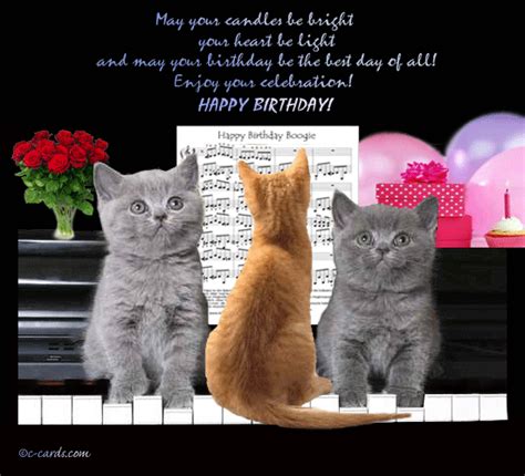 Cats Birthday Boogie Free Funny Birthday Wishes Ecards Greeting Cards