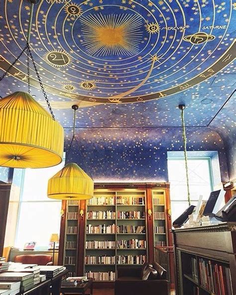Celestial Ceiling Reading Room Starry Ceiling Bookshop