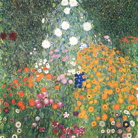 Flower Garden Gustav Klimt Encyclopedia Of Visual Arts