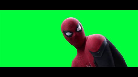 Spider Man Green Screen Far From Home Youtube