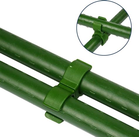 Eyerayo Garden Stakes Plant Sticks Supports With Straight Connecting