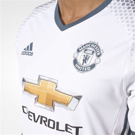 Adidas Manchester United 3rd Mens Adizero Jersey 20162017 In White