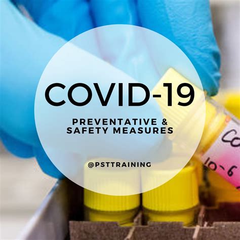 Covid 19 Preventative And Safety Measures Implemented By Pst Training I