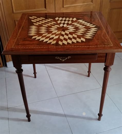 Model Marquetry Table 1
