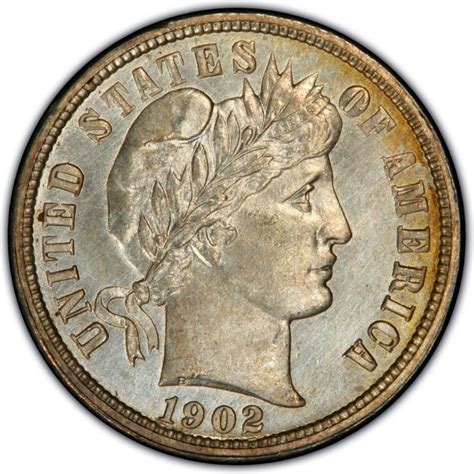 A dime a dozen overly abundant; 1902 Barber Dime Values and Prices - Past Sales ...