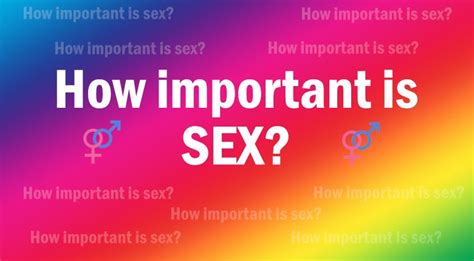 how important is sex gafcon