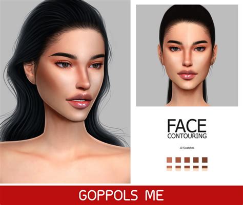 Gpme Face Contouring At Goppols Me Sims 4 Updates