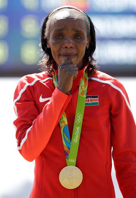 A Win Is Secured For Kenyas Sumgong In Womens Marathon The Seattle