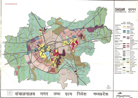 Sagar Master Plan Map Master Plans India