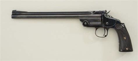 Smith And Wesson Model 1891 Single Shot Target First Model 22 Cal 10” Barrel Blue Finish Exten