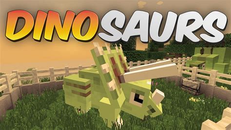 Dinosaurs in Minecraft - Fossil / Archeology Fan Renaissance Mod