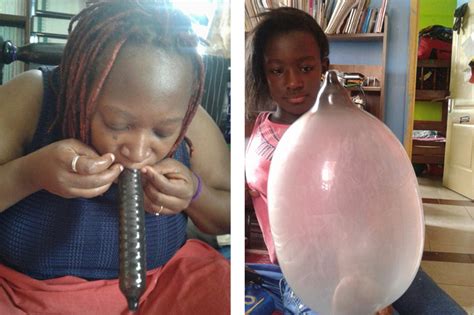Stella Nyanzi Turns Condoms Into Balloons During A S3x Talk With 11 Year Old Daughter Matooke