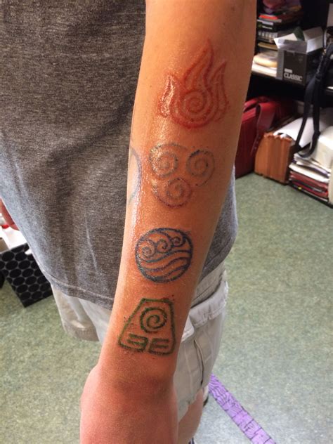 Update More Than Avatar Four Elements Tattoo Super Hot In Eteachers
