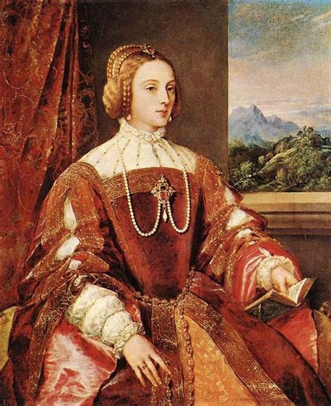 Titian Empress Isabel Of Portugal Oil Painting Reproduction