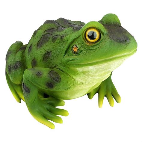 95 Realistic Frog Hand Painted Outdoor Garden Statue