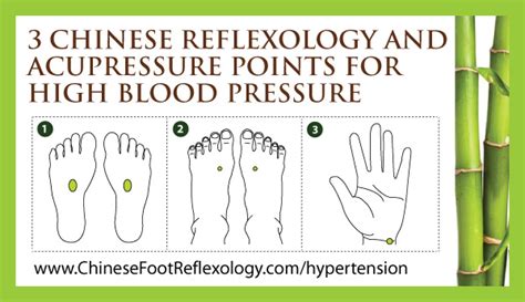 3 Chinese Reflexology And Acupressure Points For High Blood Pressure