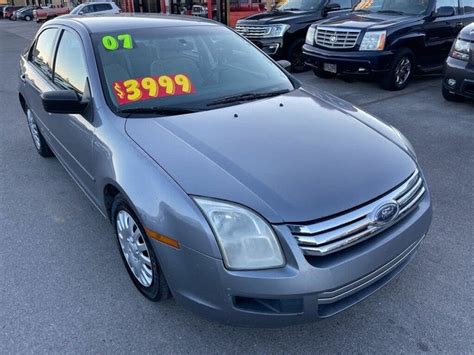 Used 2007 Ford Fusion For Sale In Montgomery Al With Photos Cargurus