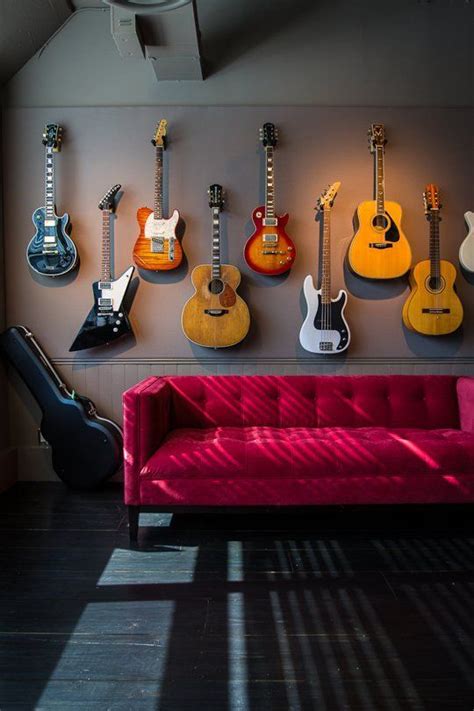 Decoración Para Los Amantes De La Música Decorar Con Guitarras Home