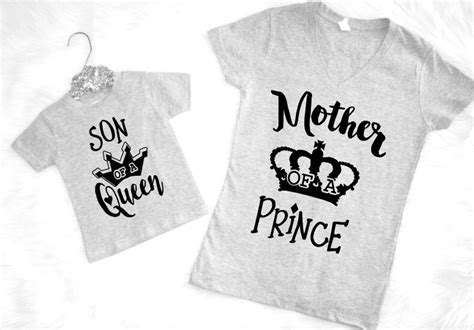 Mother Of A Prince Son Of A Queen Etsy