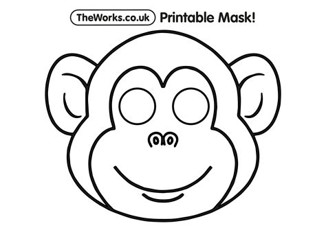 Print At Home Animal Masks The Works