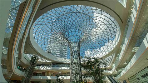 Huge Glass Dome Transmits Sunshine To Shopping Center Cgtn