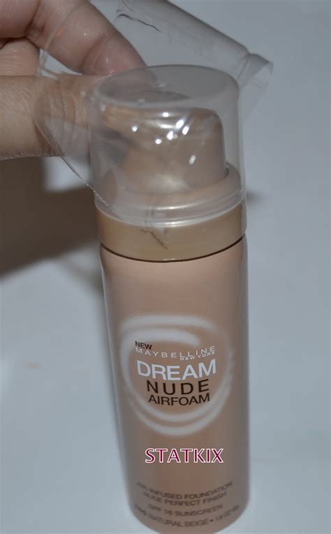 MAYBELLINE DREAM NUDE AIRFOAM FOUNDATION BASE REVIEW RESENHA