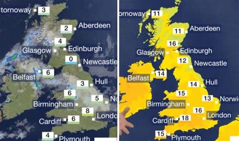 Bbc Weather Map Uk